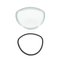 Vetro contachilometri in plexiglas per contachilometri in metallo Vespa 50SS - 90SS - Primavera - ET3 - Super - GTR - TS - 150 Super- Sprint Veloce - 180/200 Rally
