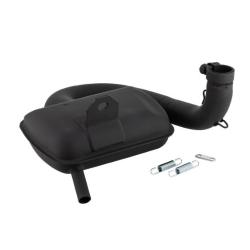 Marmitta Racing Exhaust Sip Road 3.0 nera per Vespa 125 VNA/VNB/GT/GTR/Super/150 VBA/VBB/?GL/Sprint/Super/T4