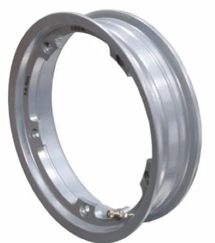 Cerchio F.A tubeless in lega canale 2.10x10" grigio per Vespa PX - 50 - Primavera - ET3 (Valvola e dadi inclusi)
