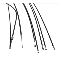 Kit cavi completo autolubrificante PTFE con cavo contachilometri per Lambretta DL e GP