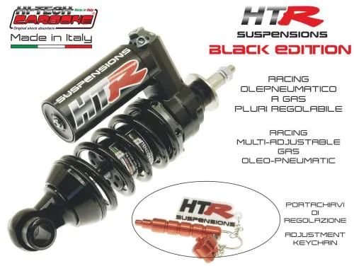 Ammortizzatore Anteriore HITECH HTR Black Edition a Gas per Vespa 50, Primavera, ET3, PK