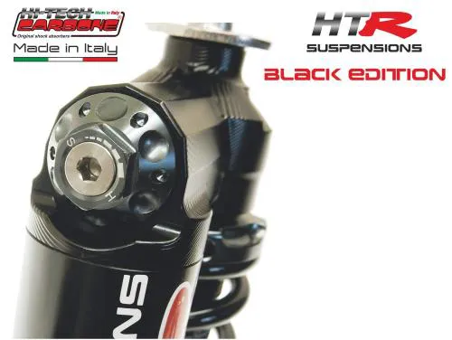 Ammortizzatore Anteriore HITECH HTR Black Edition a Gas per Vespa 50, Primavera, ET3, PK