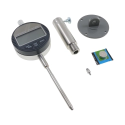 Comparatore digitale PMS con corsa 12,7 mm, lettura 0,01 mm e adattatore M14x1,25 per individuare il punto morto superiore del pistone.
