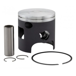 Pistone VMC Racing 003084 diametro 57,95 mm monofascia, selezione 02, completo di segmento, spinotto e anelli di fermo per cilindri ET6 ed ET7.