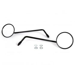 Specchietto -BGM PRO, Ø=105mm- Vespa destro sinistro nero, coppia