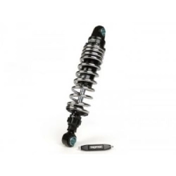 Ammortizzatore posteriore-BGM PRO R12 V2 Black Edition, 300-310mm- Lambretta LI, LIS, SX, TV, DL, GP - cromato