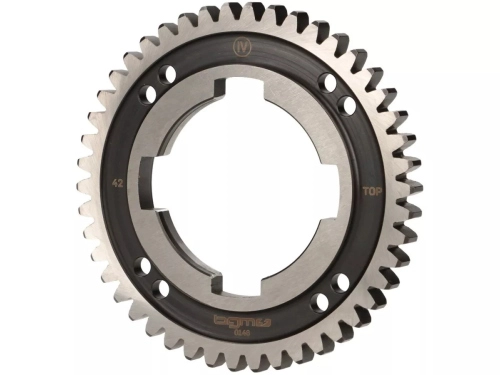 4th gear gear - BGM PRO, 4-speed gearbox - Vespa PK S, PK XL1, PK XL2, ETS, V50 (V5A1T serial no. 69444), Special (V5B3T serial no. 94315), Elestart (V5B4T June no. 1514), PV125 (VMA2T June no. 150203), ET3 (VMB1T June no. 8161) - 46 teeth (std)