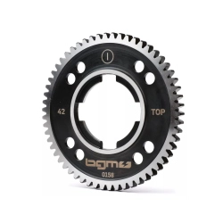 1st gear gear - BGM PRO, 4-speed gearbox - Vespa PK S, PK XL1, PK XL2, ETS, V50 (V5A1T serial no. 69444), Special (V5B3T serial no. 94315), Elestart (V5B4T June no. 1514), PV125 (VMA2T June no. 150203), ET3 (VMB1T June no. 8161) - 58 teeth (std)
