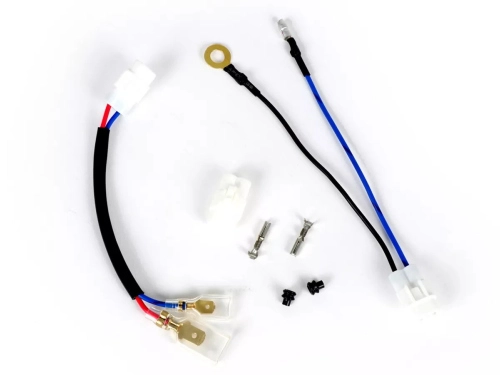 Kit de cable adaptador para CDI -BGM PRO con sincronización fija para encendido IDM - tipo Ducati azul Vespa PX, PK, Lambretta - utilizado para Polini IDM, Vespatronic, VesPower, Varitronic, Flytech, Parmakit