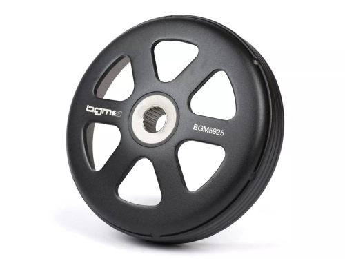Campana BGM PRO Evolution BGM5925 Ø125 mm, acciaio nitrurato e bilanciata, per Vespa Primavera e Sprint 125 i-Get AC compatibili.