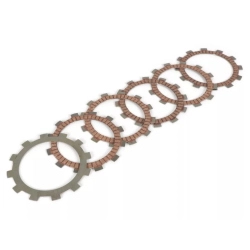 Dischi frizione BGM PRO Racing Red BGM8078 per STINGWORKS SeiGiorni GP, dedicati a Vespa Wideframe 1953-1959 compatibili.