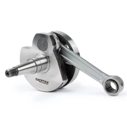 Árbol motor -BGM Pro Touring (válvula rotativa) carrera 60 mm, biela 125 mm, bulón del pistón=Ø16 mm- Vespa PX125, PX150