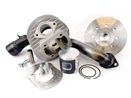 Pinasco 145cc "ZUERA EXR" Big Bore aluminium cylinder with side spark plug for Vespa 50, ET3, PK, Primavera