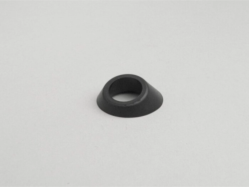 Gommino originale Piaggio 244126 per specchietto e coprimanubrio di Vespa PK XL, PX e PE compatibili. Ricambio singolo in gomma.