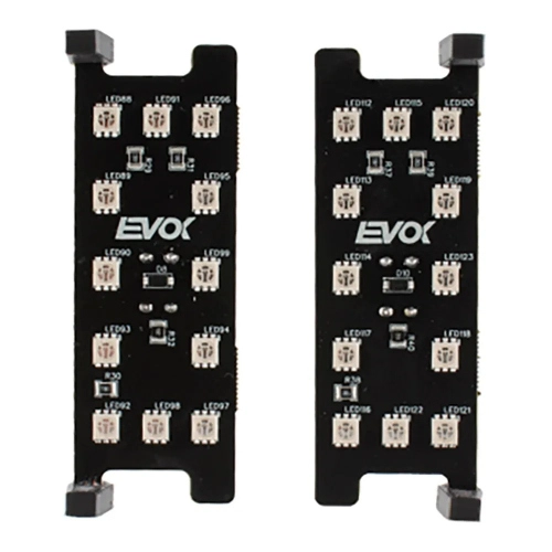 Coppia indicatori di direzione anteriori LED EVOK 246480406 per Vespa PX e PE compatibili. Verificare sedi, tensione e gestione dell'intermittenza.
