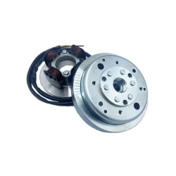 Volano completo VMC rivettato cono 19, 1,4 Kg per Vespa 50-ET3-Primavera completo di statore