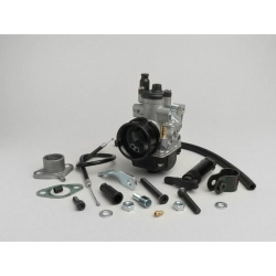 Kit Malossi 1611027 con Dell'Orto PHBG 19 AS Ø19 mm, attacco Ø23 e taratura 85/48 per Honda e Peugeot 50 2T compatibili.