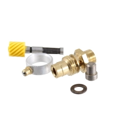 Coppia ingranaggi rinvio contachilometri RMS Classic 163690236 per Vespa 125-150 delle serie VM, VN, VNB e VBB. Kit di ricambio completo.