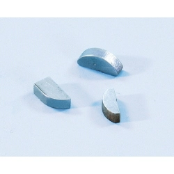 Serie chiavette Woodruff Polini 230.0406 rinforzate e calibrate per primaria, frizione e volano di Vespa 50/125 Smallframe e Ape 50 compatibili.