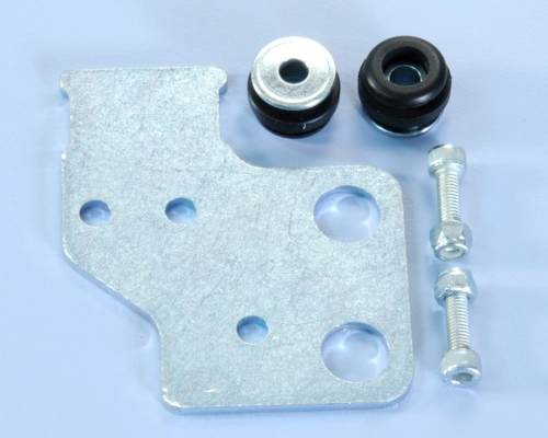 Staffa Polini per supportare bobina e regolatore di tensione su Vespa 50 Special, 125 Primavera ed ET3 con accensione elettronica compatibile.