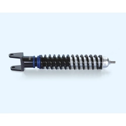 Ammortizzatore posteriore Polini con precarico molla meccanico per Vespa PX 125, 150 e 200.