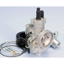 Carburatore Polini CP Ø19 per Piaggio Ape 50, FL, FL2, FL3 e RST Mix 6 molle. Monta sul collettore originale Piaggio; getto massimo 86 e minimo 32.