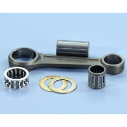 Biella Polini 210.0035 per Vespa 125 Primavera ed ET3, corsa 51: interasse 97 mm, piede 19 mm, testa 26 mm, spinotto 15 mm.