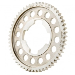 Ingranaggio prima marcia Crimaz DC2093-COSE Z55, da abbinare a cluster Z10 su cambi Vespa Smallframe 50-125 compatibili.