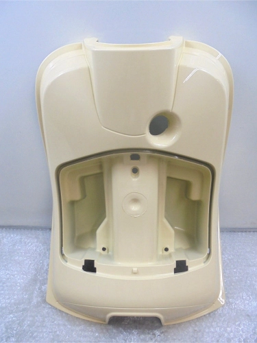 Vano portaoggetti originale Piaggio 622179M4 beige Siena 552 per Vespa LX e LXV 50-125 con carrozzeria e finitura compatibili.