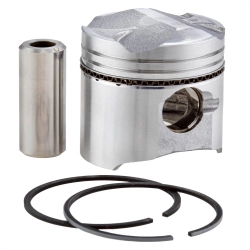 Pistone originale Piaggio 8734660004 categoria 4 per Vespa LX, S, Primavera e Sprint 50 cc 4T ad aria, quattro valvole. Selezione dimensionale specifica.
