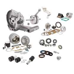 Kit SIP BFA 225 cc 7824522J per Vespa Largeframe: Ø69, corsa 60, cilindro con testa, albero e frizione 24/64. Solo uso racing.
