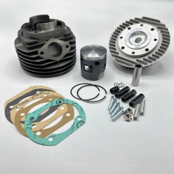 Cilindro Vmc GS58 135cc in ghisa completo di testa per Vespa 50 - ET3- Primavera