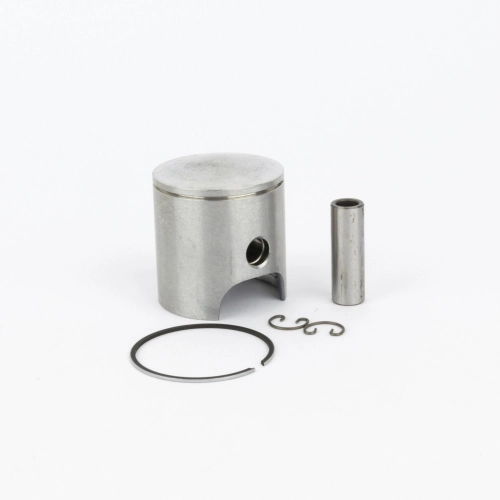 Pistone completo Pinasco 10121101 Ø47 mm, monofascia con spinotto Ø10 mm, per gruppi termici G-Force 10051904 e 10051906 su Minarelli orizzontale 2T.