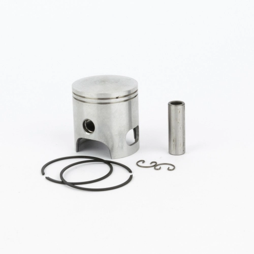 Pistone completo Pinasco 10121198 Ø47 mm bifascia per gruppo termico TForce 10040403, destinato a specifici scooter 50 2T Minarelli verticali ad aria.