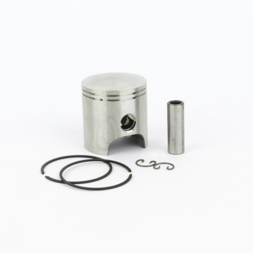 Pistone completo Pinasco 10121200 Ø47,4 mm bifascia per gruppi termici TForce 10040404 LC e 10040406 ad aria su scooter 50 2T compatibili.