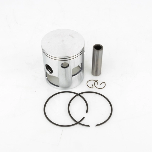 Pistone completo Pinasco 25121000B in alluminio, Ø60 mm selezione B e due segmenti, per kit 160 cc Vespa Wideframe compatibili.