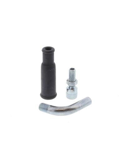 Kit tubetto comando gas Dell'Orto 5307500 78 a 70° per carburatori SHA compatibili, con offset 23 mm e altezza 25 mm.
