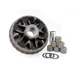Variatore Pinasco Overdrive Blackdrive 11262404 per Honda SH 300 i.e. e Forza 300 2007-2020, con trattamento nero e bronzina B-LOCK.