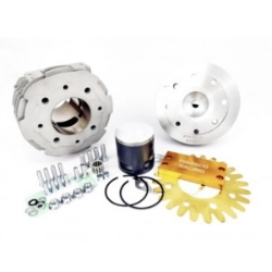 Gruppo termico Pinasco Master 26031908: 177 cc, Ø63×57 mm, alluminio Nikasil e aspirazione a valvola rotante per Vespa T5 125.