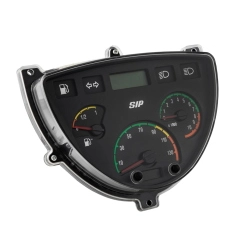 Strumento SIP Performance 2.0 50002900 digitale e analogico, quadrante nero, 130 km/h, 10.000 giri/min e 20 funzioni.