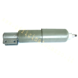 Carbone 6304: ammortizzatore anteriore tipo originale a doppio effetto per Vespa PX, PE, Arcobaleno e T5, con copripolvere grigio.