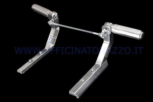 Appoggiapiedi in alluminio per tutti i modelli Vespa
