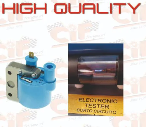 External 6V high voltage coil for Vespa 50 - 50S - 90 - 90S - 125TS - GT - GTR - Primavera - Super - Sprint - Sprint veloce - GT