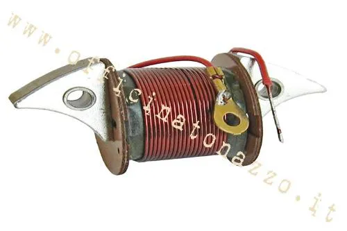 Bobina de luz con distancia entre ejes de 58 mm para Vespa 50 - L - N - R - Special (ref. original Piaggio 122121)