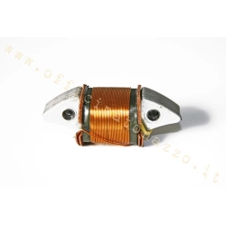 Bobina de luz con distancia entre ejes de 43 mm con cable amarillo para Vespa 90 - Primavera (ref. original Piaggio 1568754)