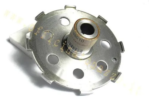 Boccolo base frizione CIF 5603-B con bronzina, Ø106 mm e sede da 31 mm, per Vespa PE/PX 200, Rally 180-200, T5 125 e Cosa 200.