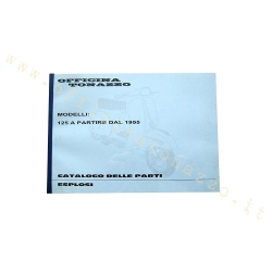 Catalogo delle parti Vespa 125 a partire dal 1955