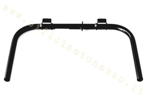 Cavalletto centrale F.A. Italia nero Ø20 mm con scarpette, per Vespa GT, GTR, GL, Sprint, Sprint Veloce, TS, Rally, GS 160 e SS 180.
