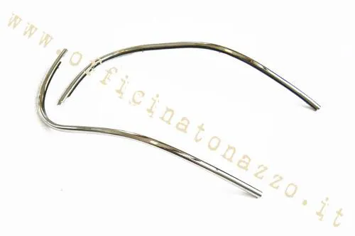Bordo scudo in acciaio cromato per Vespa GS160