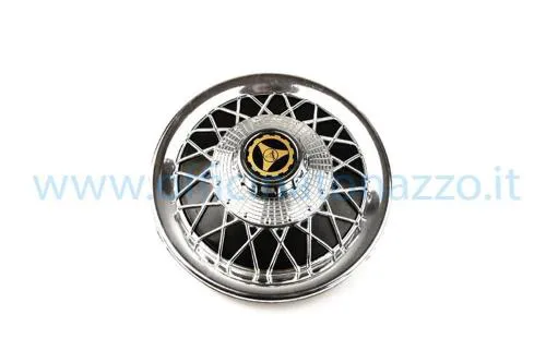 Black wheel cover for 10" rims for Vespa